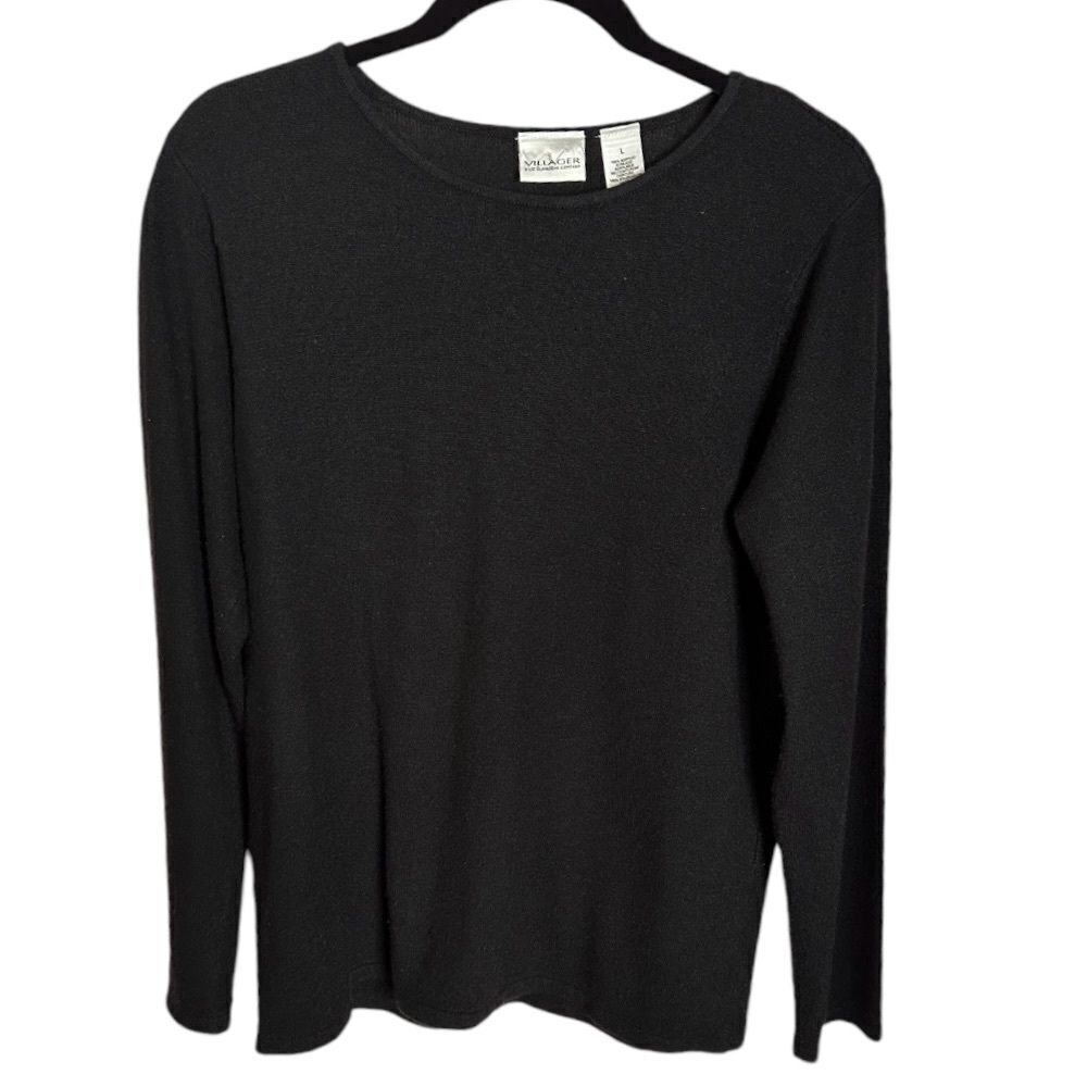 Villager by Liz Claiborne & Co Sweater Size L